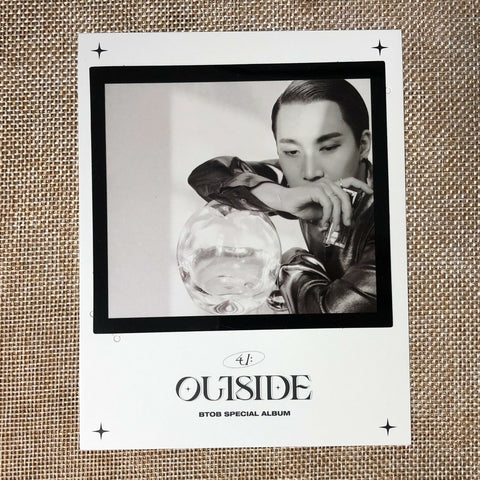 BTOB 4U SEO EUNKWANG [OUTSIDE] Official Film Photocard, Special Silent Ver /+G