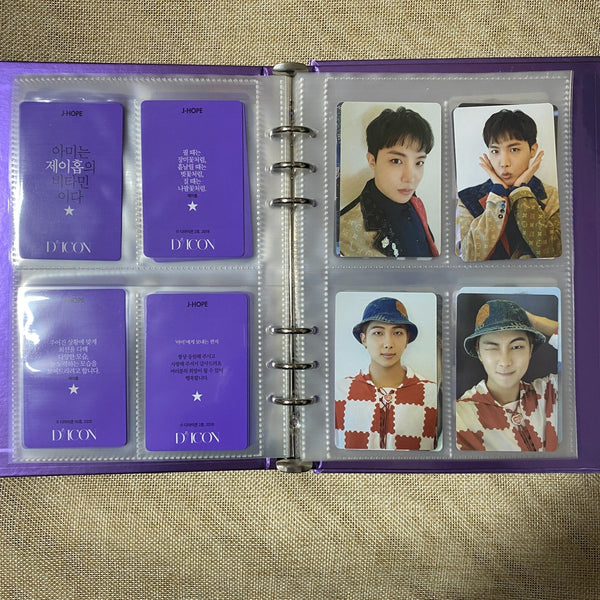 BTS [Dion 101 Photocard Full set] Binder + 100 photocard + 1 postcard / Gift