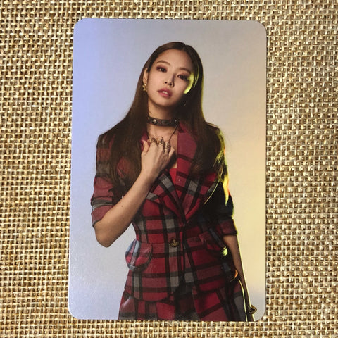 BLACKPINK JENNIE [ SQUARE UP ] Official Photocard, 1st Mini Album / New / Gift