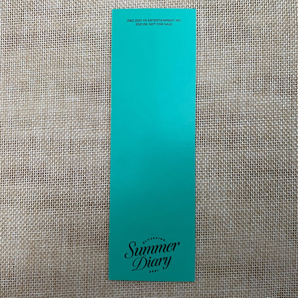 BLACKPINK JENNIE ROSE [2021 Summer Diary] Official 4cut Photo Photocard / Gift