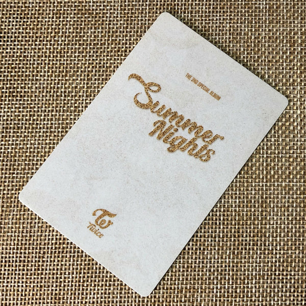 TWICE JEONGYEON [Summer Nights Pre-Order] Official Photocard, 5th Mini / Gift