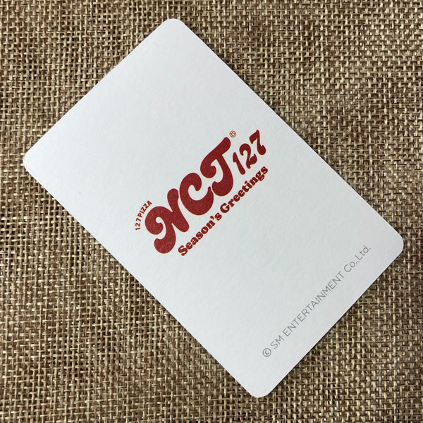 NCT MARK [2022 Season's Greetings Aladin] Official Hologram Photocard / Gift