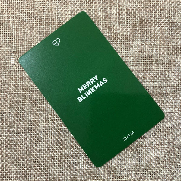 BLACKPINK LISA #1  [THE GAME Photocard Collection] Christmas Ed / New, Rare/GFT