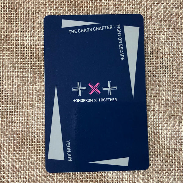 TXT YEONJUN [FIGHT OR ESCAPE] Official Photocard, Fight Together Ver. / Gift