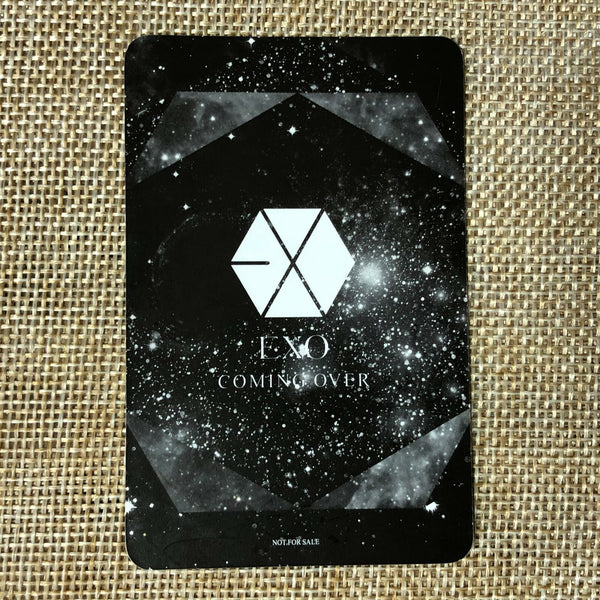 EXO CHEN [ COMING OVER ] Official Photocard, JAPAN 2nd Single / New / Gift