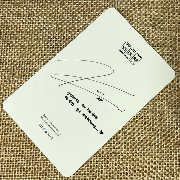 EXO KAI [ Lotto ] Official Photocard, 3rd Album / New, Rare / Gift