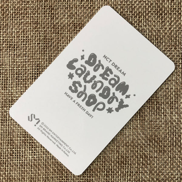 NCT Dream HAECHAN [ DREAM LAUNDRY SHOP MD ] Official Photocard / New / Gift