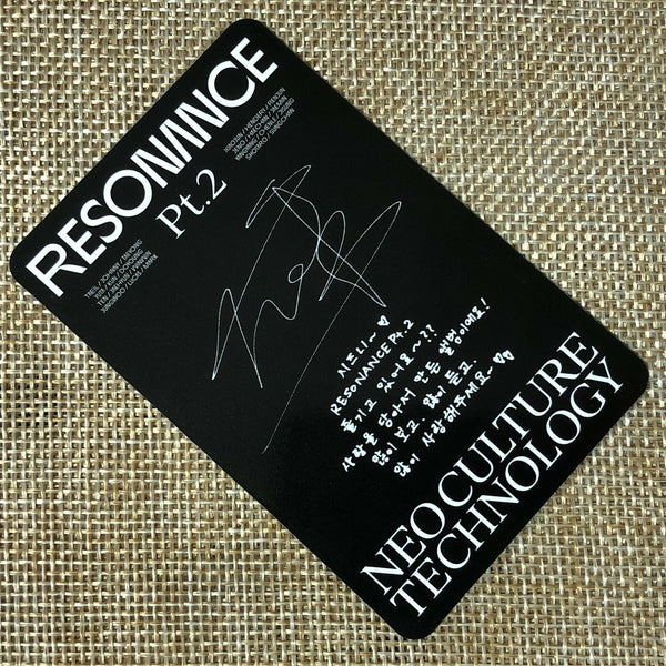 NCT 2020 SHOTARO [ RESONANCE Pt.2 Arrival Ver ] Official Photocard / New / Gift