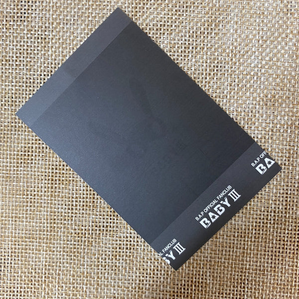 B.A.P HIMCHAN [ FANCLUB BABY 3 ] Official Photocard / New, Rare / Gift