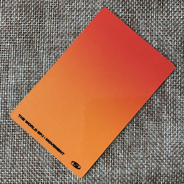 ATEEZ YEOSANG [THE WORLD EP.1 : MOVEMENT] Official Photocard, Z Ver. / Gift