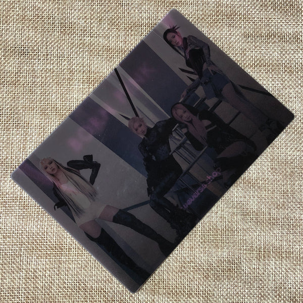 BLACKPINK GROUP [ Born Pink WEVERSE POB ] Official Lenticular Photo / New / Gift