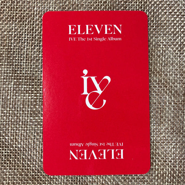 IVE REI [ ELEVEN ] Official Photocard, VER. B / New / Gift