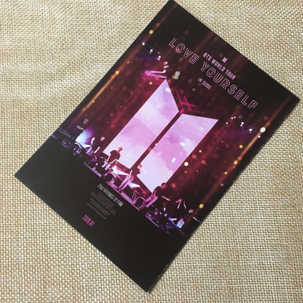 BTS Movie [ World Tour Love Yourself in Seoul ] Official Postcard / New / Gift