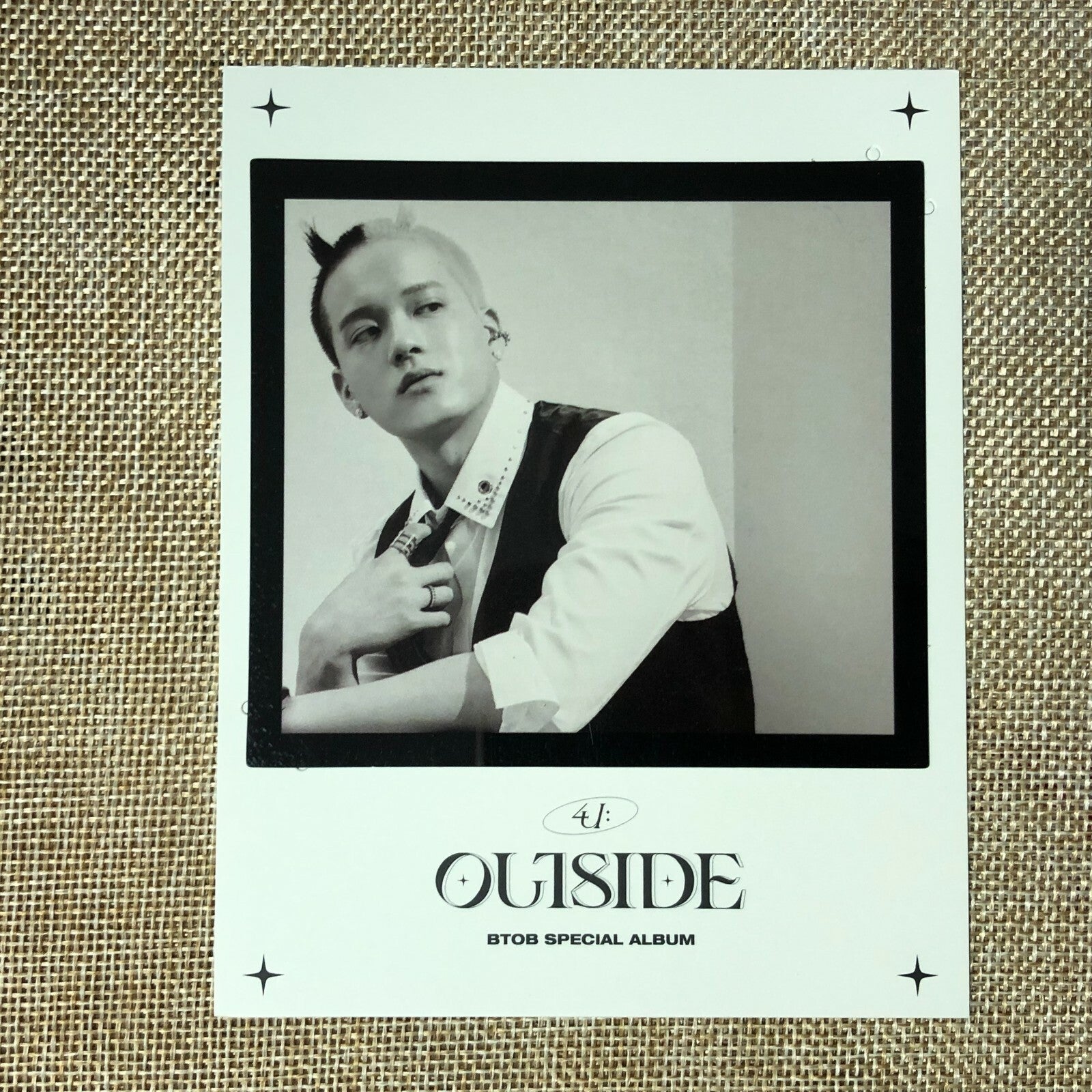 BTOB 4U PENIAL [OUTSIDE] Official Film Photocard, Special Silent Ver / Gift