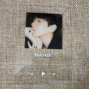 EXO BAEKHYUN #3 [BAMBI] Official Clear Card Photocard, 3rd mini Album / Gift