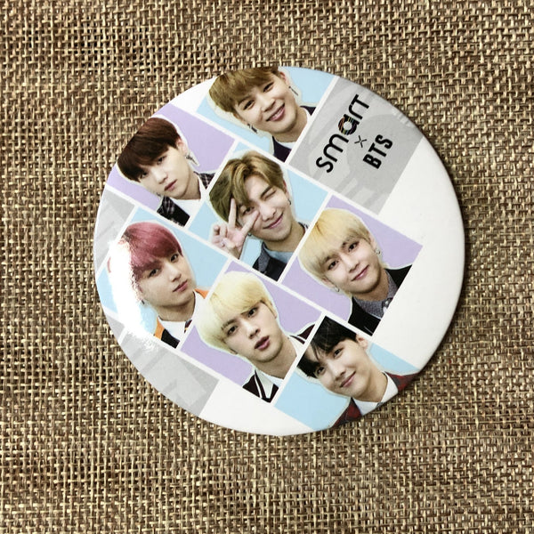 BTS GROUP [ BTS X Smart Uniform Promotional ] Official Mirror / New, Rare / Gift