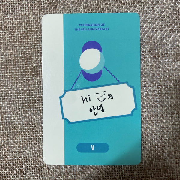 BTS V Taehyung #2 [ 2021 FESTA D-Day Calendar ] Official Photocard New / Gift