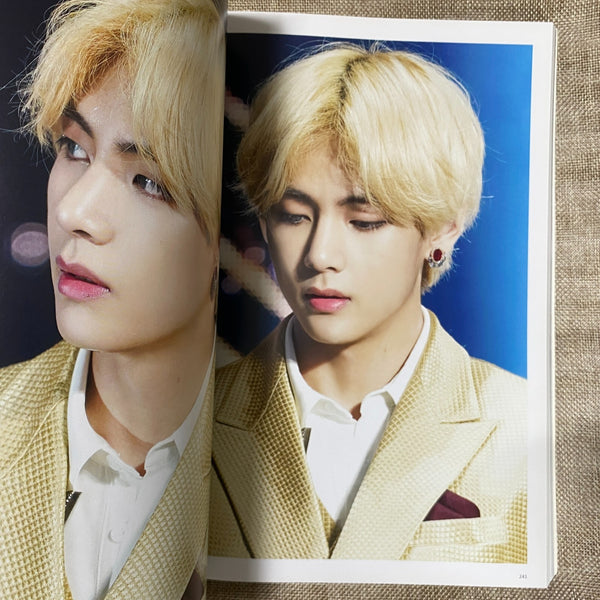 BTS V [ GLEAM DREAM Exhibition Photobook ] Nuna V 420 p, 22x32 cm/Good, Rare /+G