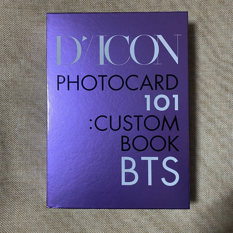 BTS [Dion 101 Photocard Full set] Binder + 100 photocard + 1 postcard / Gift