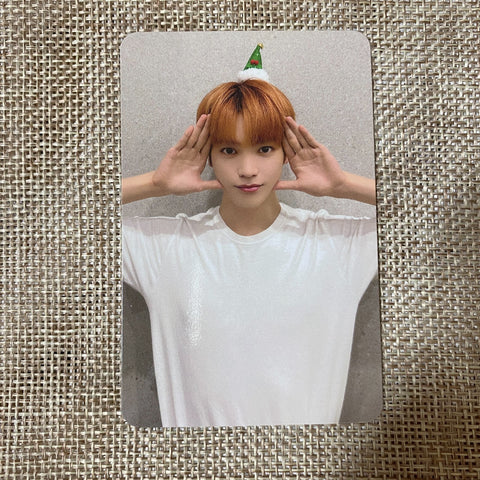 NCT 2022 TAEYONG [PINK CHRISTMAS MD Random Pack] Official Photocard / New / Gift