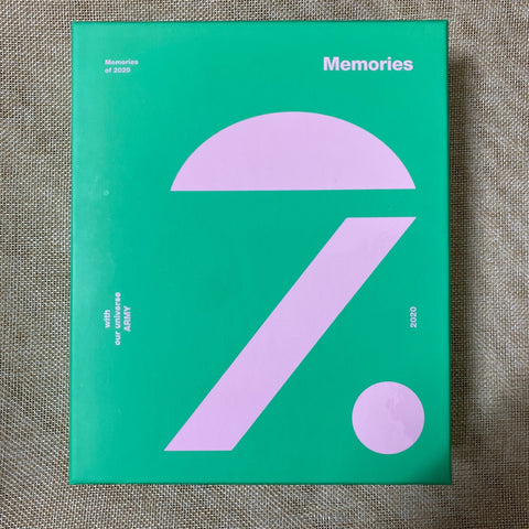 BTS GROUP [ Memories of 2020 ] Official DVD Set : Box + 7 Discs / New / Gift
