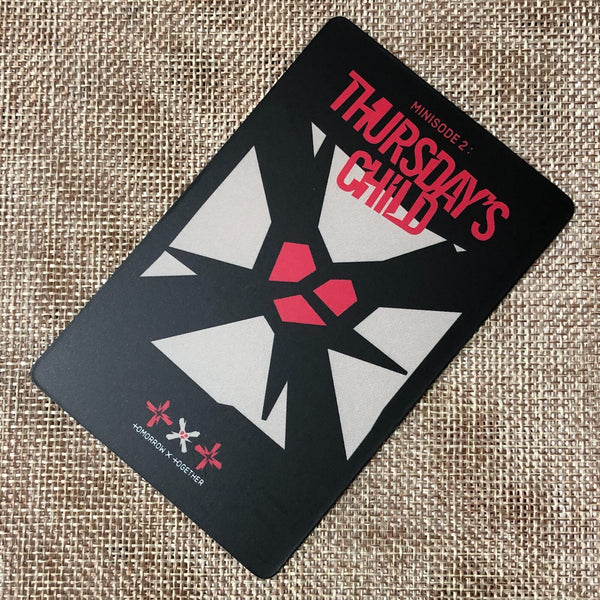 TXT HUENINGKAI [Minisode 2 Thursday's Child] Official Lenticular Photocard /+G