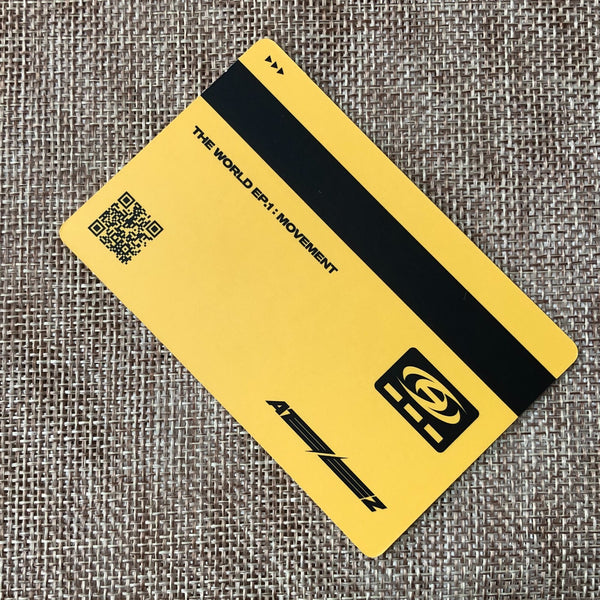 ATEEZ SAN [THE WORLD EP.1 : MOVEMENT] Official ID Photocard, Diary Ver. / Gift