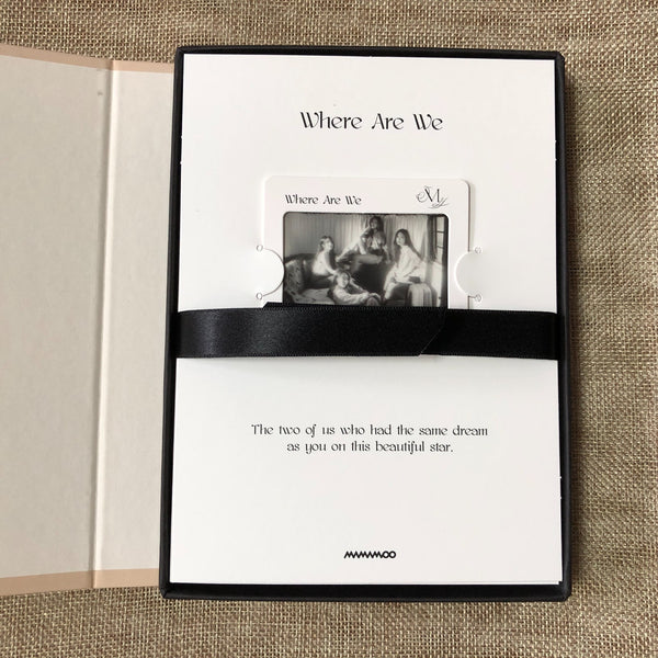 MAMAMOO #2 [ WHERE ARE WE WAW ] Signed Promo Album Autographed / CD+Photobook+PC