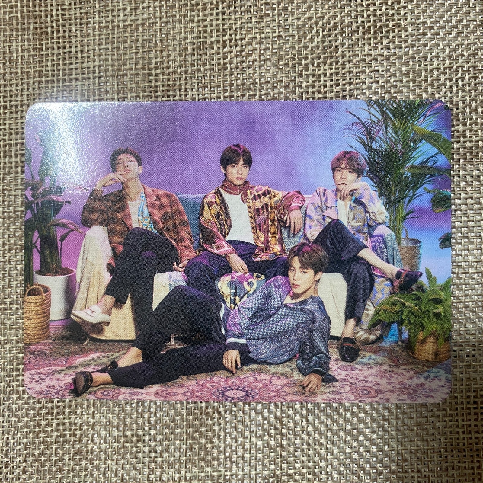 BTS GROUP 1/8 [MAGIC SHOP Fan Meeting Japan] Official Mini Photocard / Gift