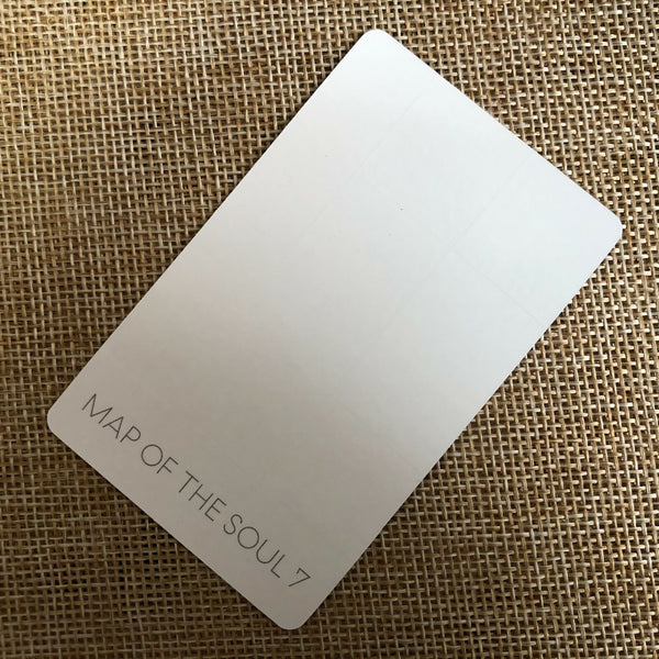 BTS JIN [ Map Of The Soul 7 ] Official Photocard, Album Ver 3 / New / Gift