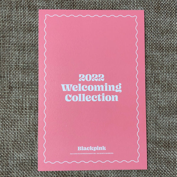 BLACKPINK LISA [ 2022 Welcoming Collection ] Official Postcard Set / New / Gift
