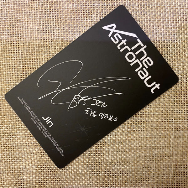 BTS JIN #3 [ The Astronaut ] Official Photocard, Solo Single / New, Rare / Gift