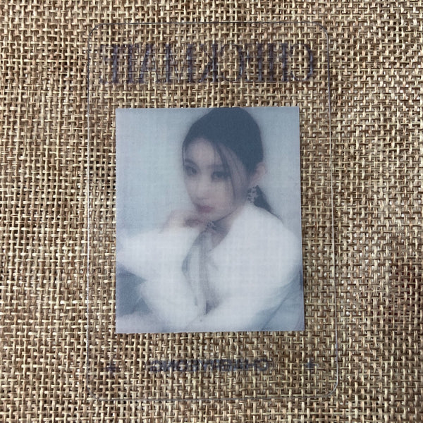 ITZY CHAERYEONG [ CHECKMATE ] Official Clear Photocard / New / Gift