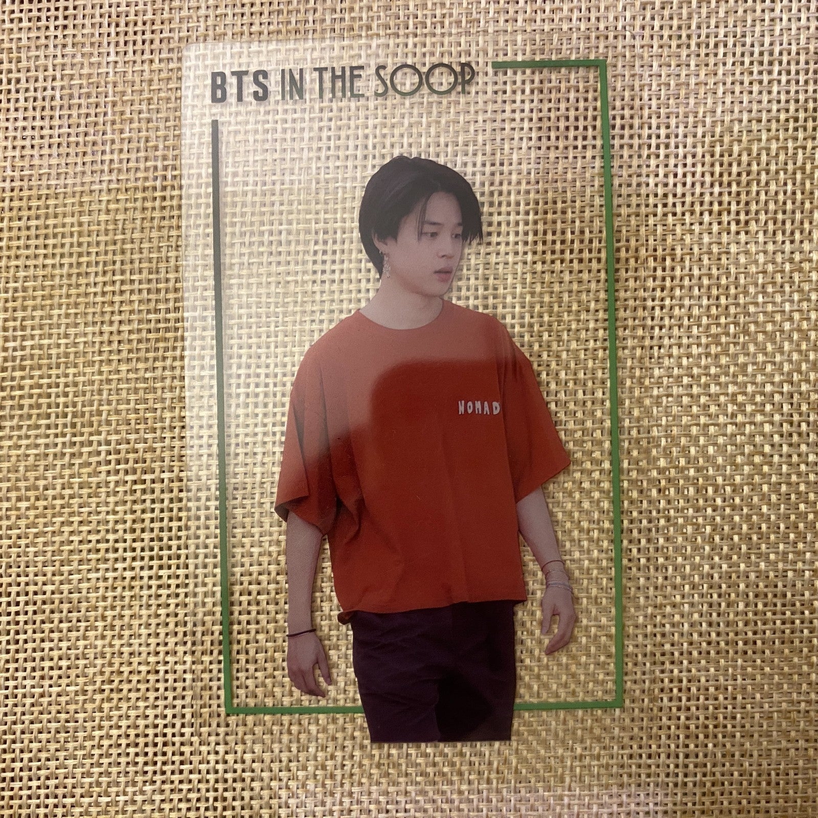 BTS JIMIN [ IN THE SOOP ] Official Transparent Clear Photocard, Early Bird / GFT
