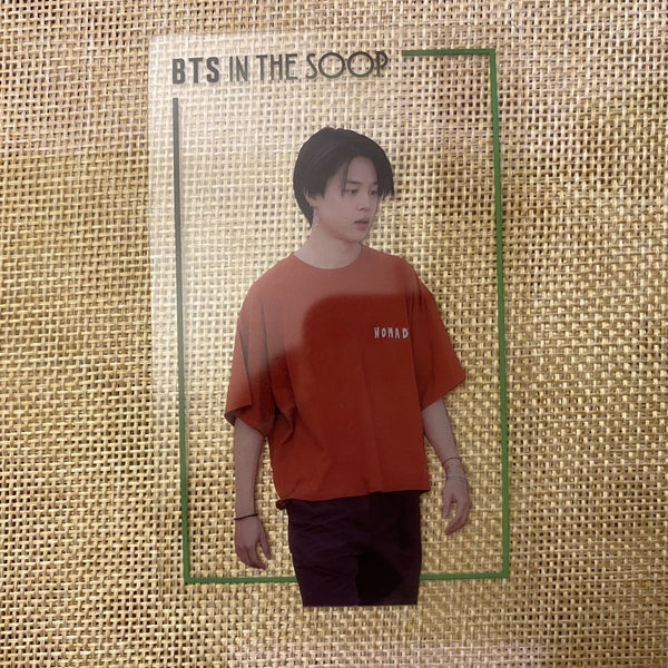 BTS JIMIN [ IN THE SOOP ] Official Transparent Clear Photocard, Early Bird / GFT