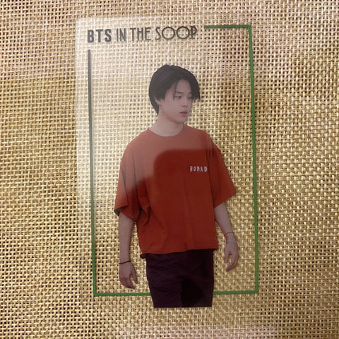 BTS JIMIN [ IN THE SOOP ] Official Transparent Clear Photocard, Early Bird / GFT