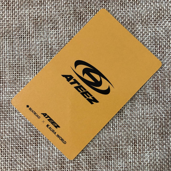 ATEEZ JONGHO [THE WORLD EP.1 : MOVEMENT Beatroad POB] Official Photocard, A /+G