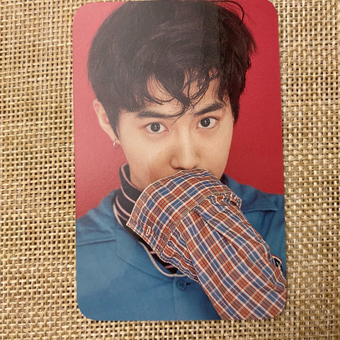 EXO SUHO #3 [10th Anniversary Limited Ed.] Official Photocard / New, Rare / Gift