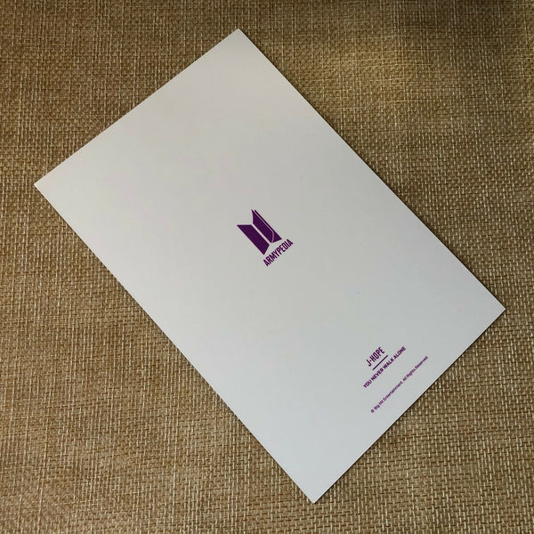 BTS J-HOPE [Armypedia You Never Walk Alone] Official Postcard Photocard / Gift