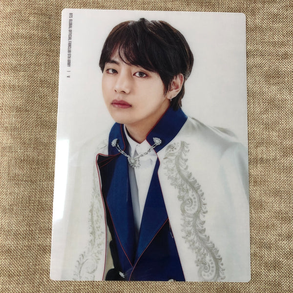BTS [Fanclub ARMY 5th Membership Kit] Official Plastic Pad Sheet Set / Gift