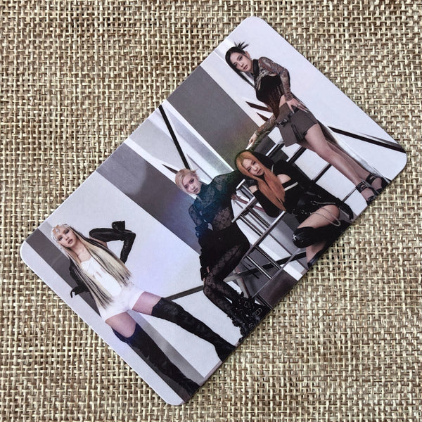 BLACKPINK GROUP [ Born Pink ] Official Photocard, HOTTRACKS / New / Gift