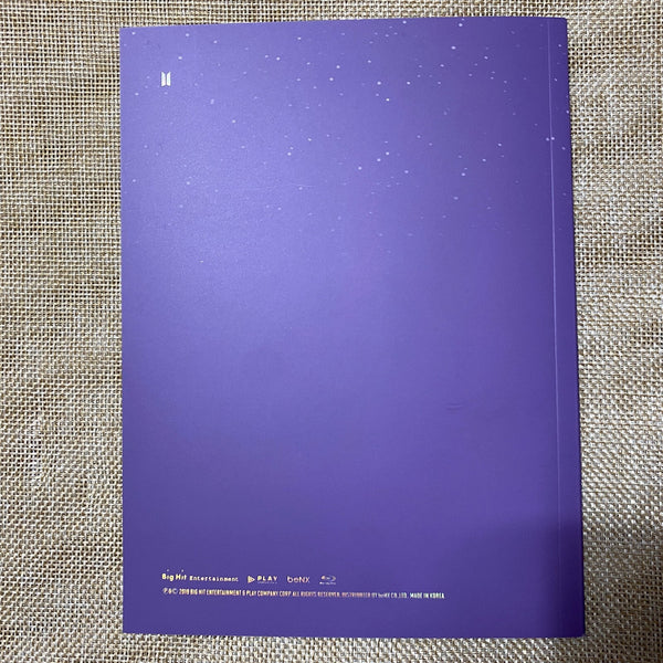 BTS [Love Yourself NEW YORK] Official Blu-Ray / Photobook + 2 Disc, No PC / Gift