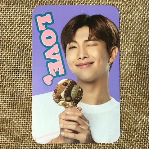 BTS RM [ Baskin Robbins Promo ] Official Limited Photocard / New / Gift