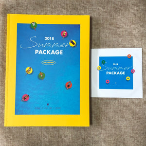 BTS GROUP [2018 Summer Package Saipan] Official Photobook + DVD Set / New / Gift