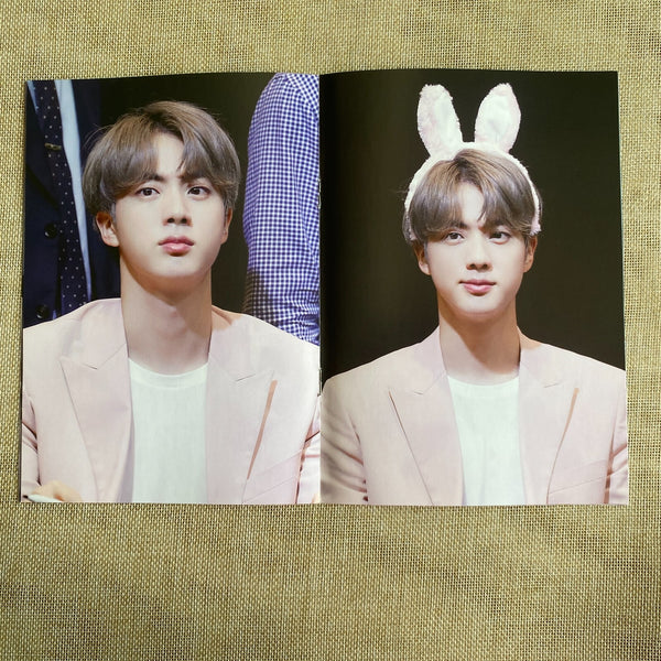 BTS JIN [ LOVE YOU MORE Exhibition ] Mini Photobook, 16 pg / New, Rare / Gift