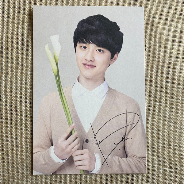 EXO D.O. [Nature Republic] Official Limited Postcard Photocard / New, Rare /+G