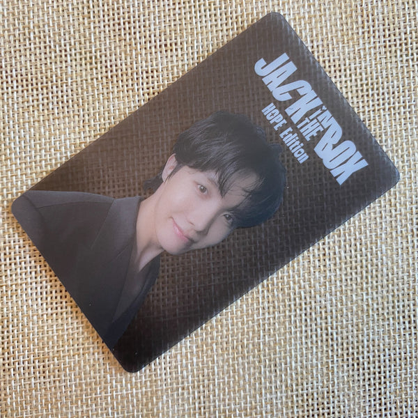BTS J-HOPE [JACK IN THE BOX] Official PVC Photocard, POB Weverse / New, Rare /+G
