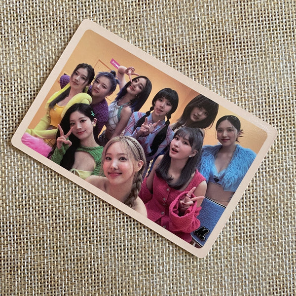 TWICE GROUP [ Between 1&2 12 POB Preorder Official Photocard ] Archive N /+G