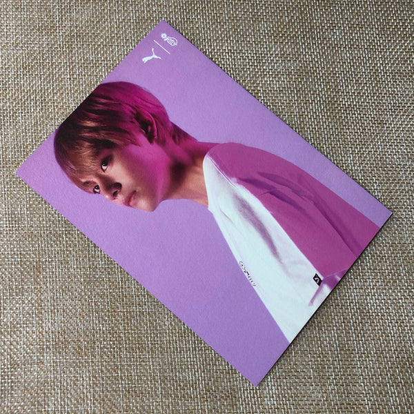 BTS V Taehyung [PUMA Turin] Official Photocard Postcard, Special Limited / Gift