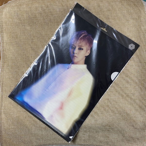 EXO XIUMIN [SM Entertainment Overdose] Official Clear File L Holder / New / Gift